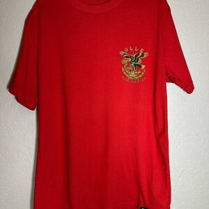 Sullen Classic Red Crew Neck Short Sleeve Tee